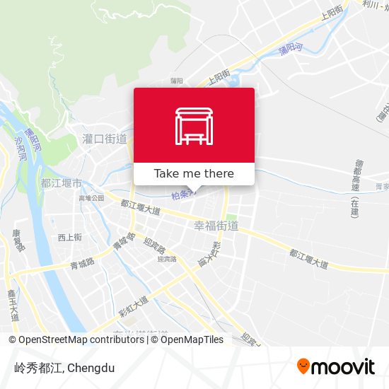 岭秀都江 map