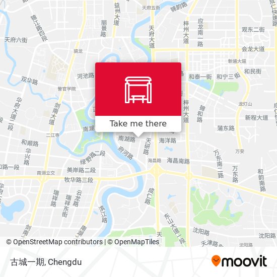 古城一期 map