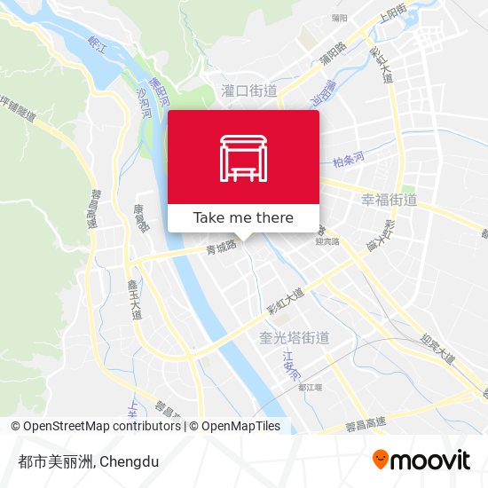 都市美丽洲 map