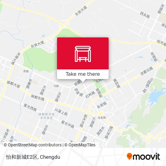 怡和新城E2区 map