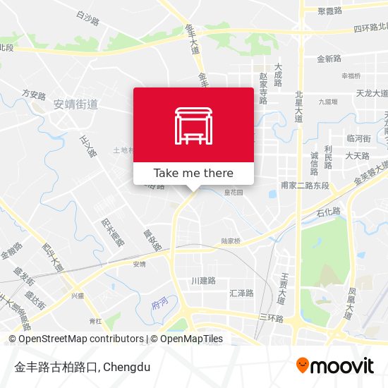 金丰路古柏路口 map