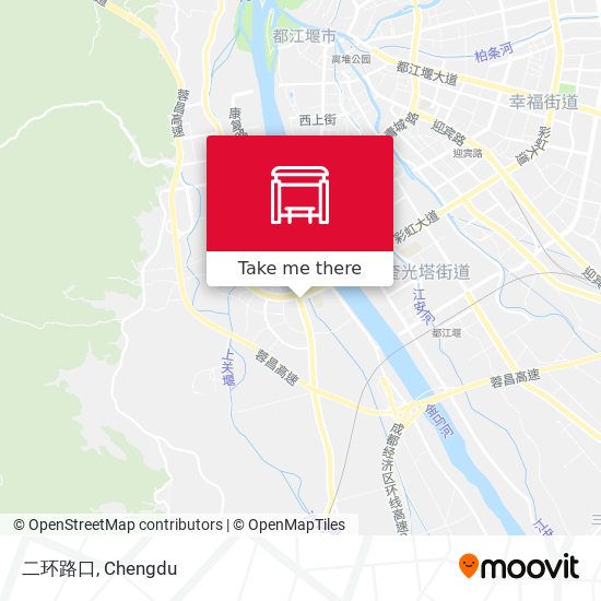 二环路口 map