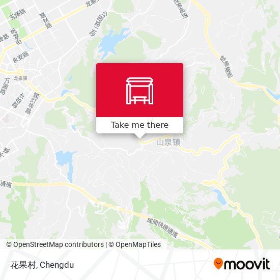 花果村 map