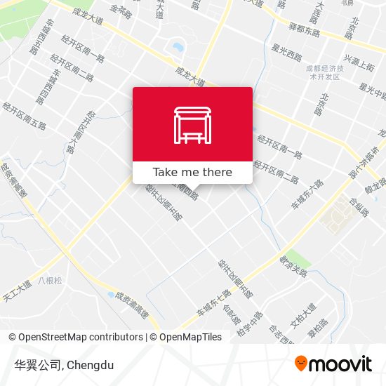 华翼公司 map