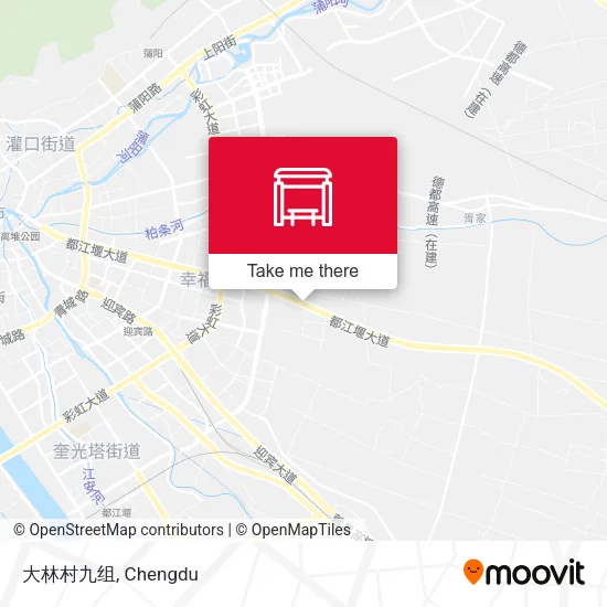 大林村九组 map