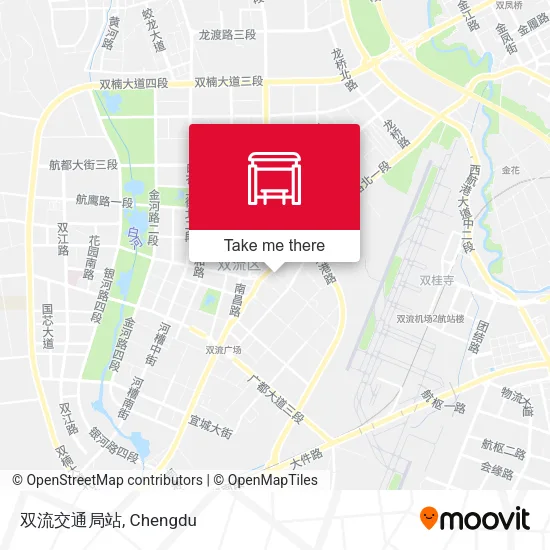 双流交通局站 map