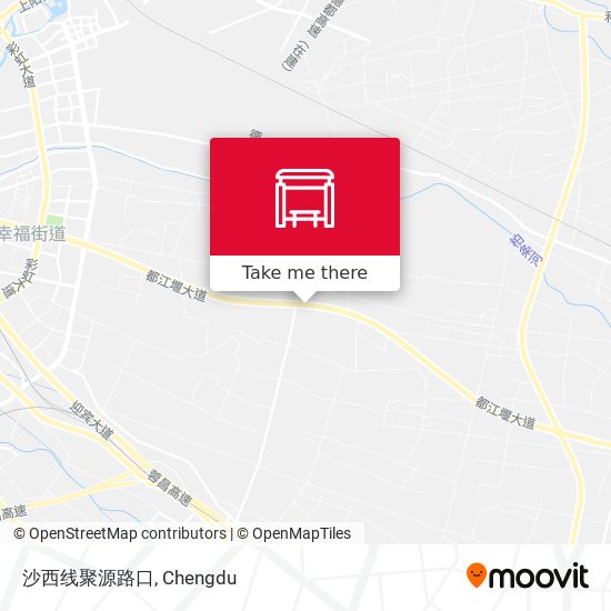 沙西线聚源路口 map