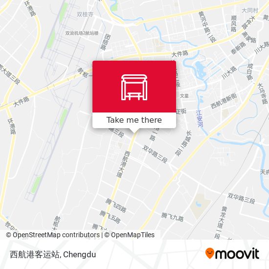 西航港客运站 map