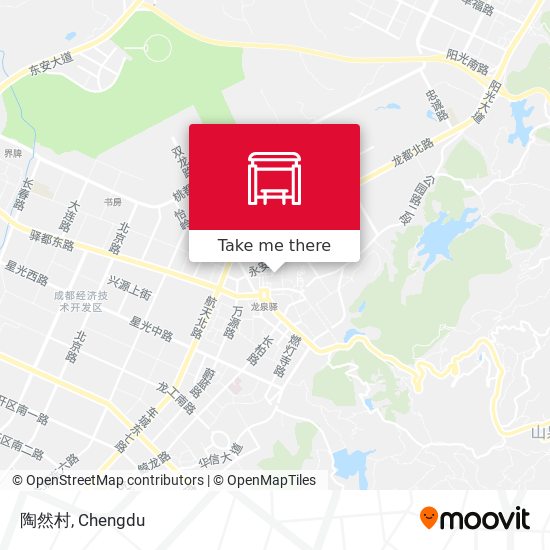陶然村 map