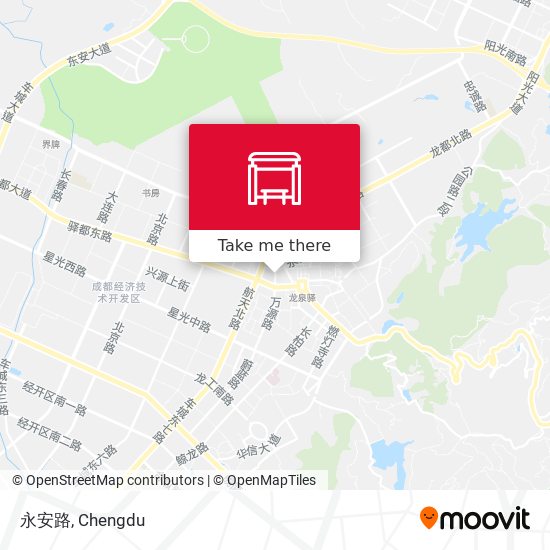 永安路 map
