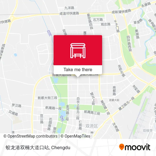 蛟龙港双楠大道口站 map