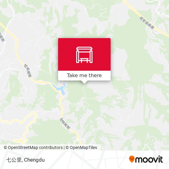 七公里 map