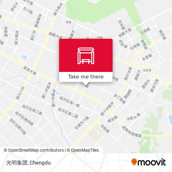 光明集团 map