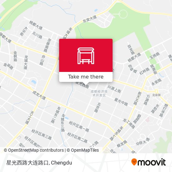 星光西路大连路口 map