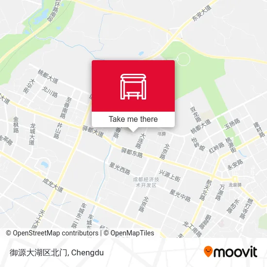 御源大湖区北门 map