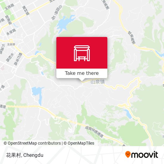 花果村 map