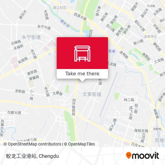 蛟龙工业港站 map