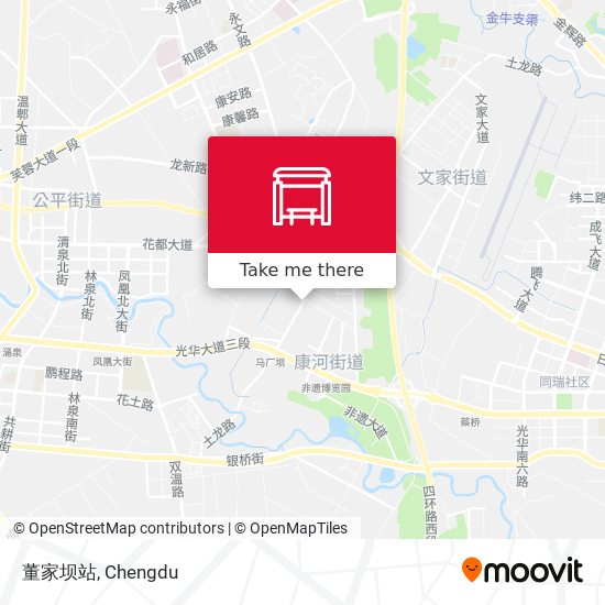董家坝站 map