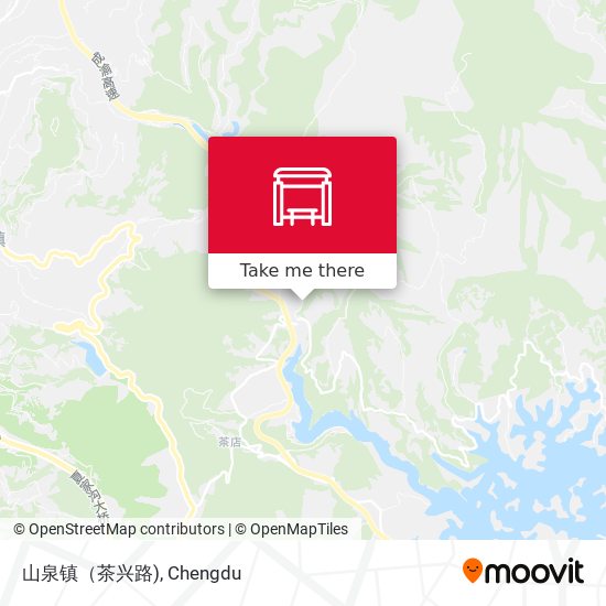 山泉镇（茶兴路) map