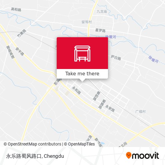 永乐路蜀风路口 map