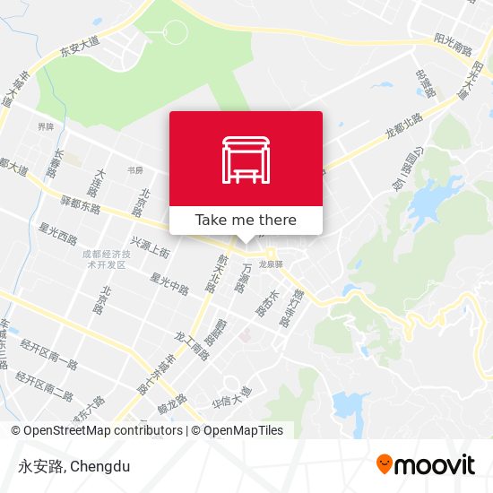永安路 map