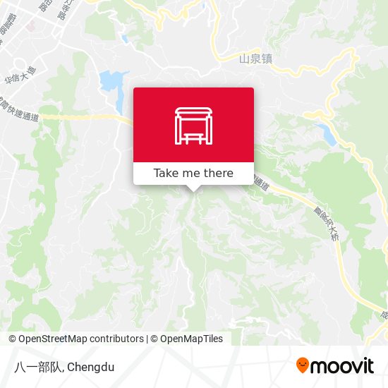 八一部队 map