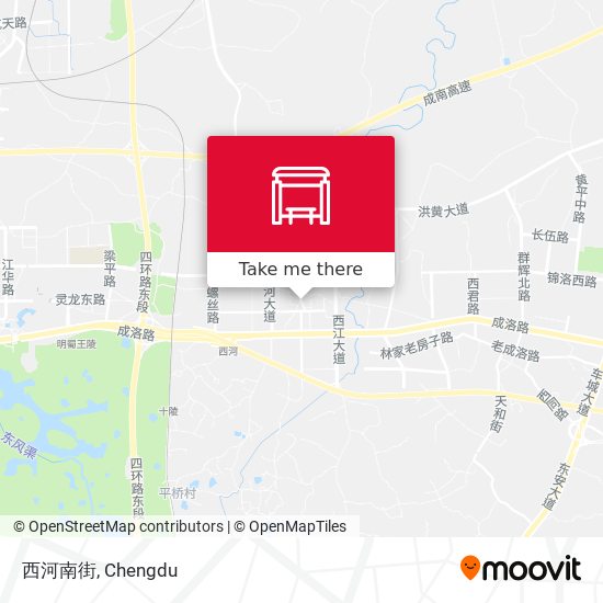 西河南街 map