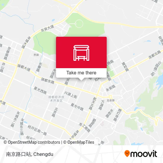 南京路口站 map