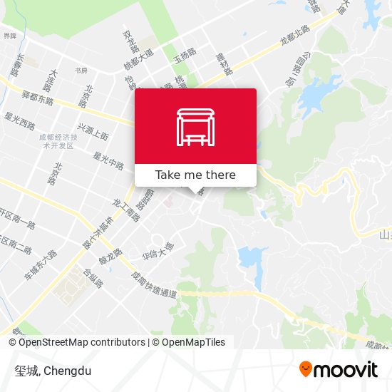 玺城 map