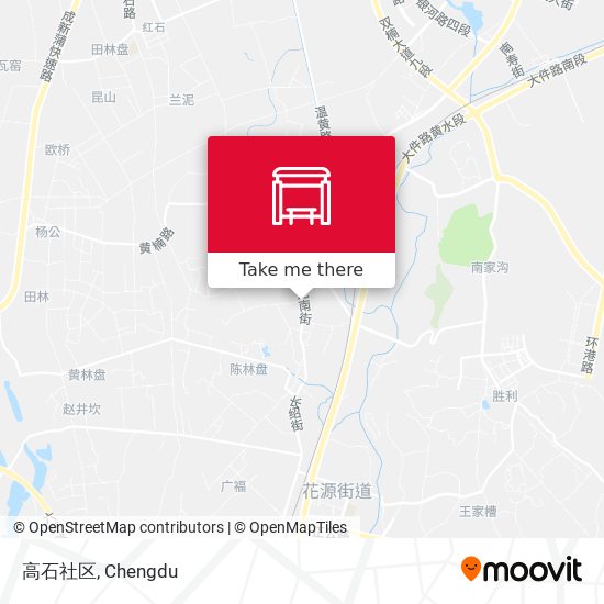 高石社区 map