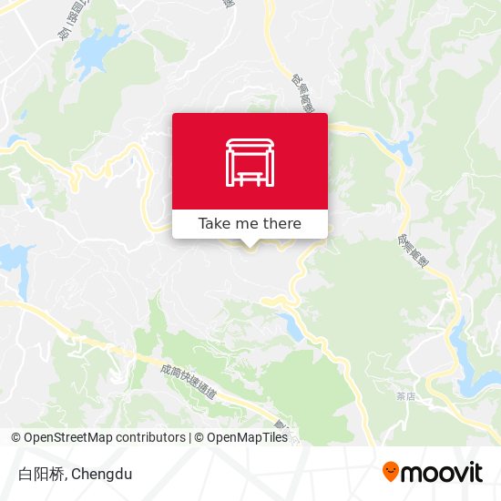 白阳桥 map