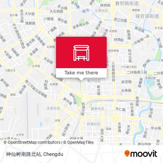 神仙树南路北站 map