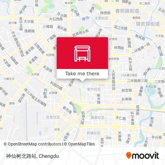 神仙树北路站 map