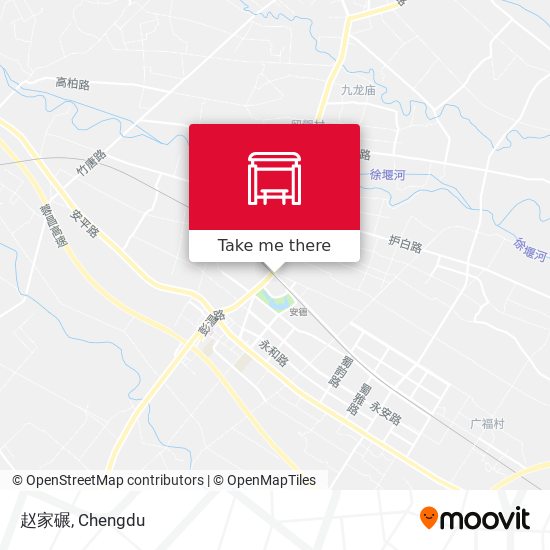 赵家碾 map