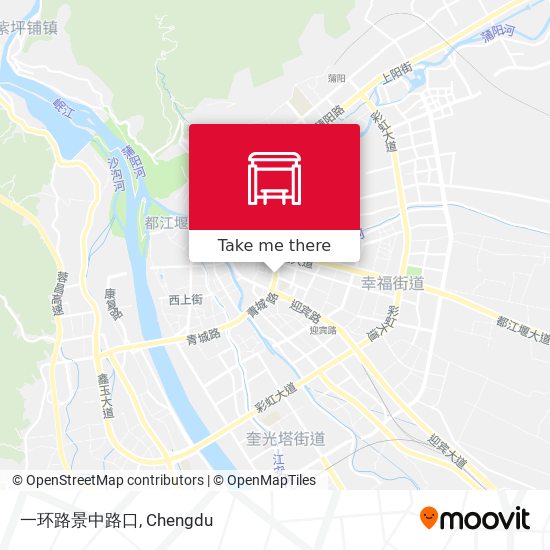 一环路景中路口 map