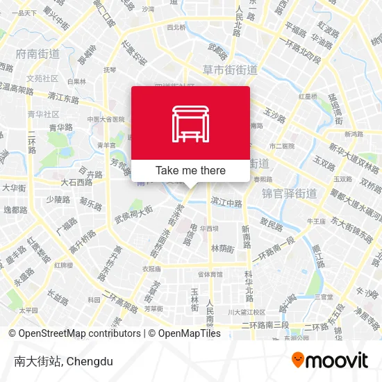 南大街站 map