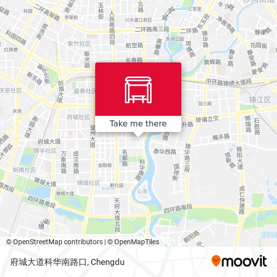 府城大道科华南路口 map