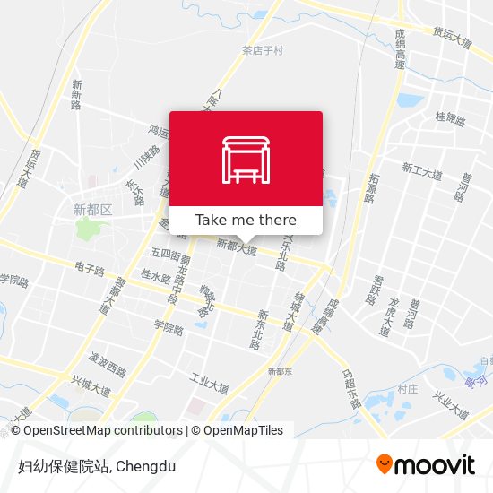 妇幼保健院站 map