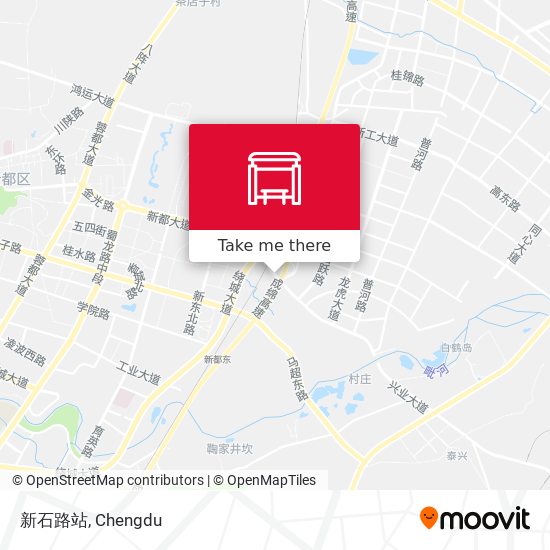 新石路站 map
