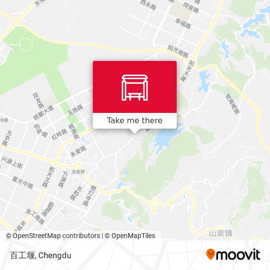 百工堰 map