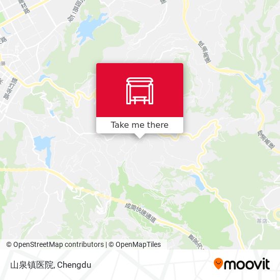 山泉镇医院 map