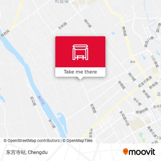东宫寺站 map