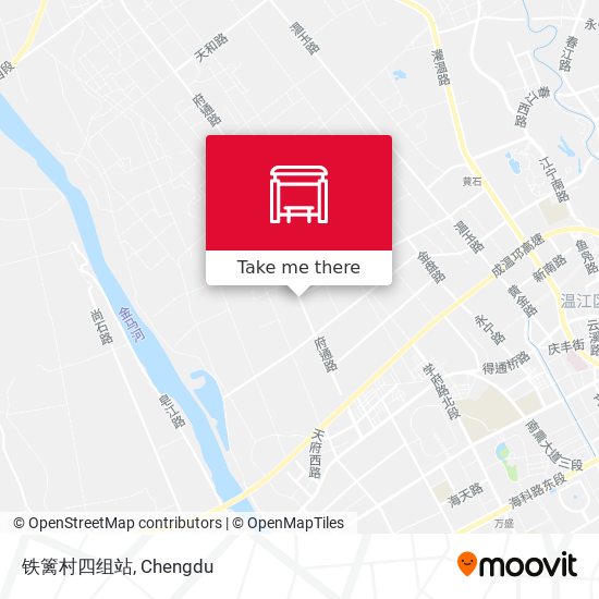 铁篱村四组站 map