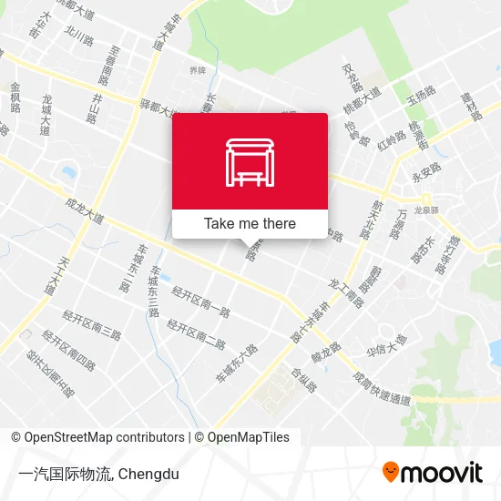 一汽国际物流 map