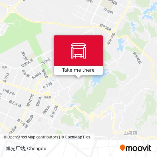 旭光厂站 map