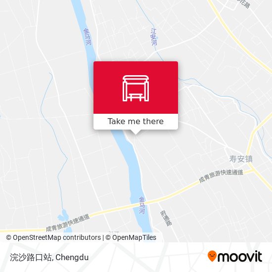 浣沙路口站 map