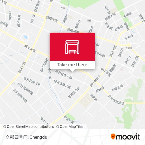 立邦四号门 map