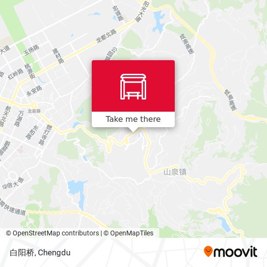 白阳桥 map