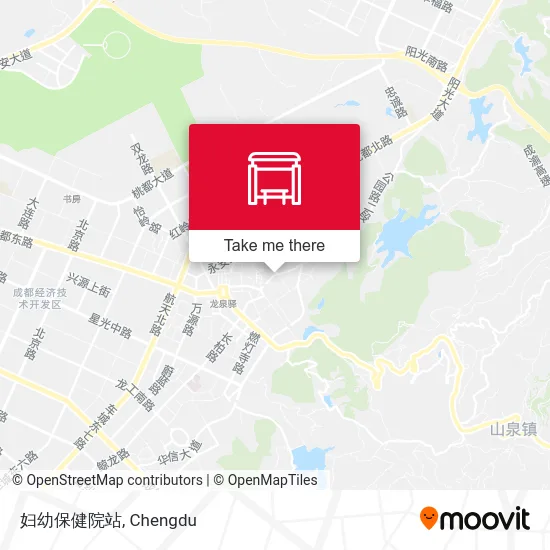 妇幼保健院站 map