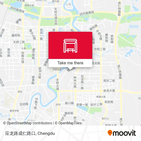 应龙路成仁路口 map